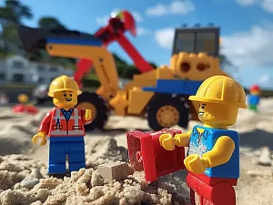 Zestawy LEGO związane z piaskiem i budową Zestawy LEGO związane z piaskiem i budową